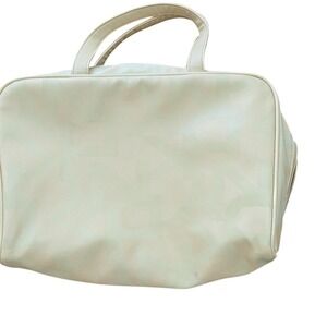 DKNY NWT Makeup Bag Cosmetic Travel Organizer Pouch - Logo Gold